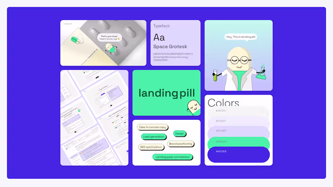 Cover image for Branding - Landing Pill