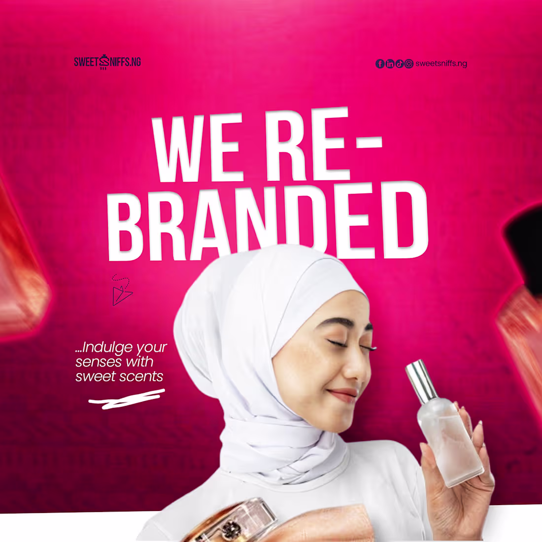 Cover image for Sweetsniffs.ng Brand Visuals / Social Media