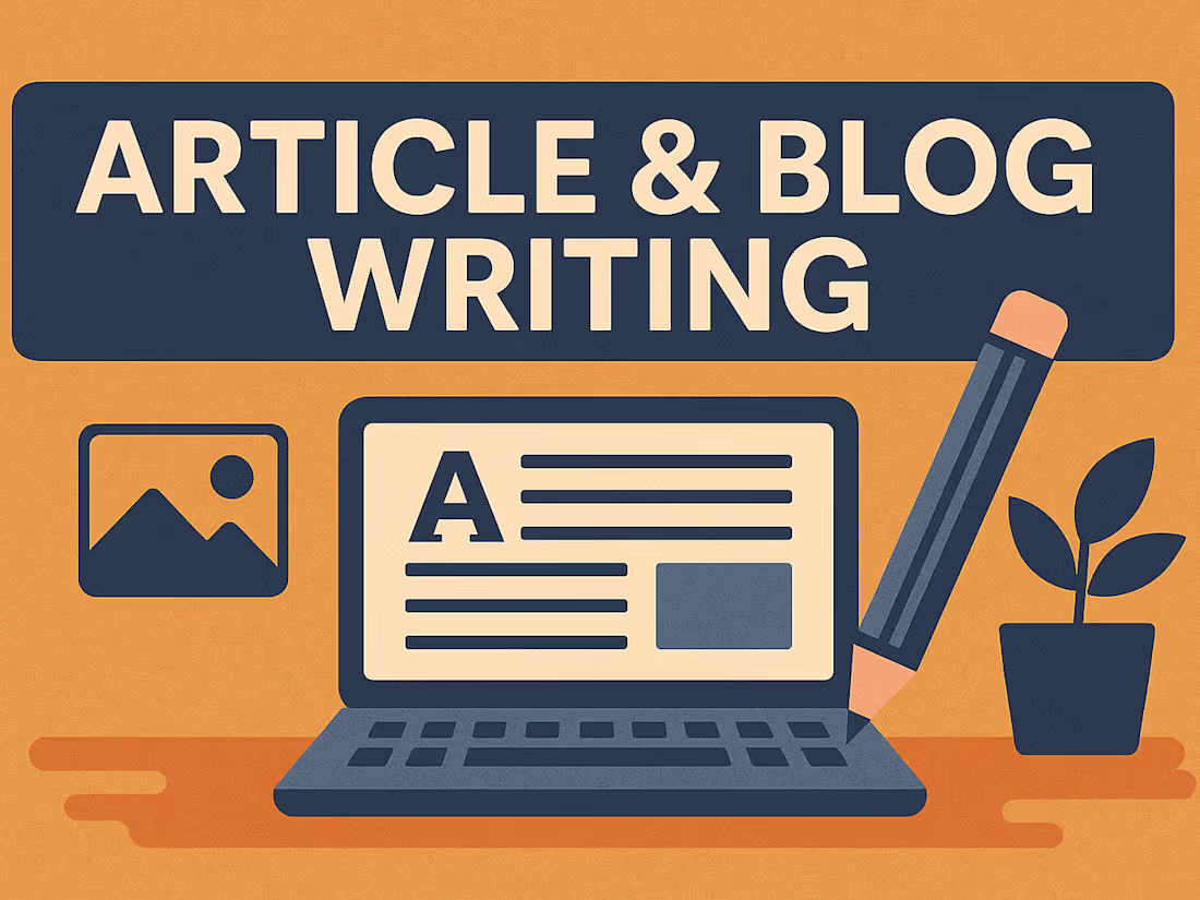 Cover image for Article & Blog Writing