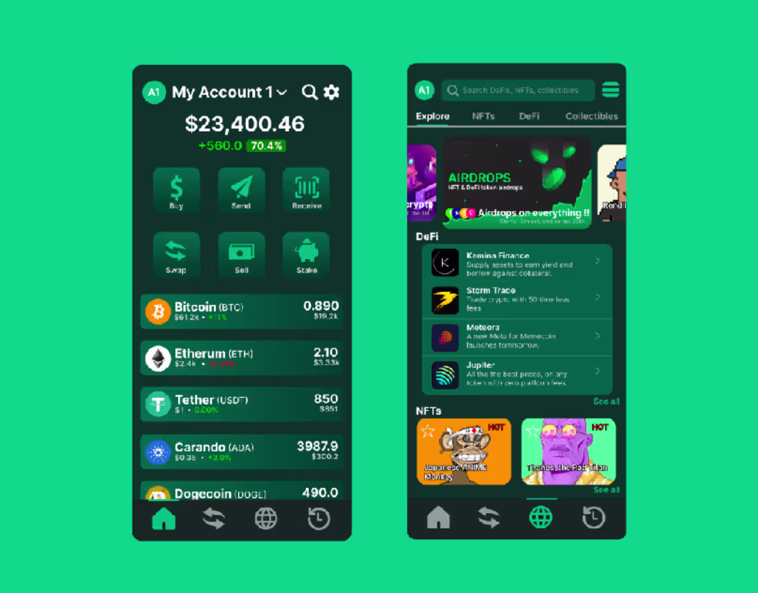 Cover image for Web3/Crypto Mobile App Design