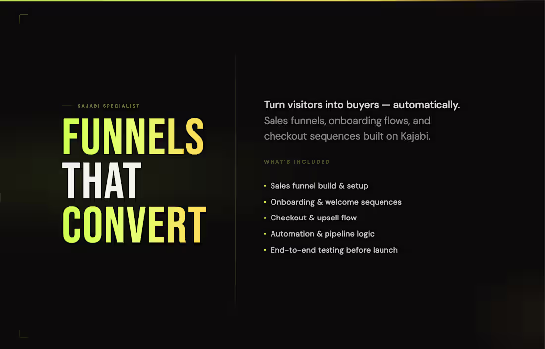 Cover image for Kajabi Funnels