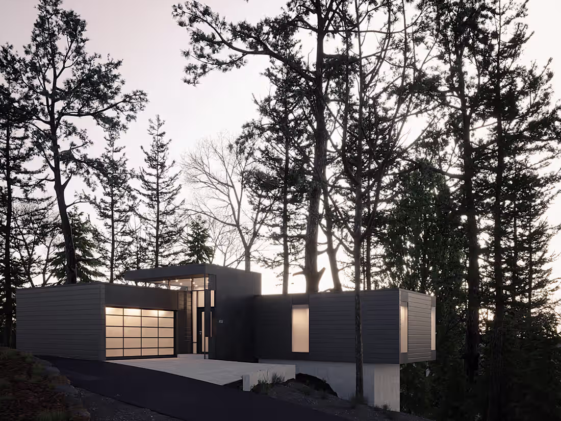 Cover image for Villa Exterior 3D Render