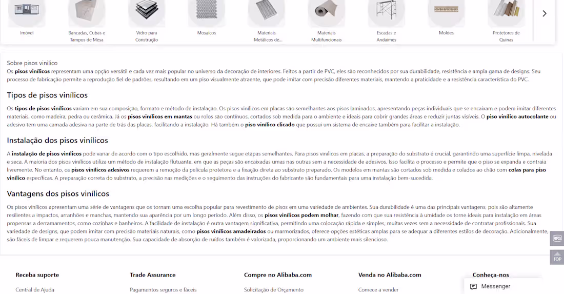 Cover image for Alibaba.com - Product Description (Portuguese)