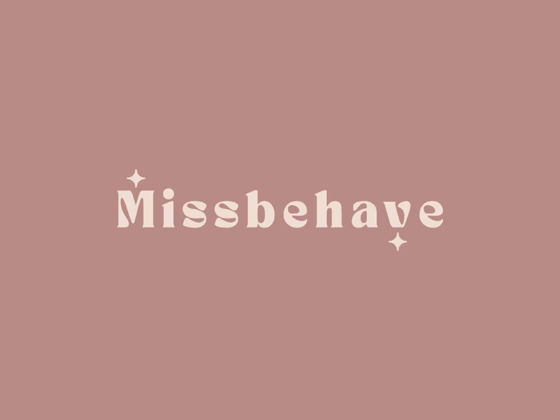 Cover image for MiSSBEHAVE | Brand Identity Development