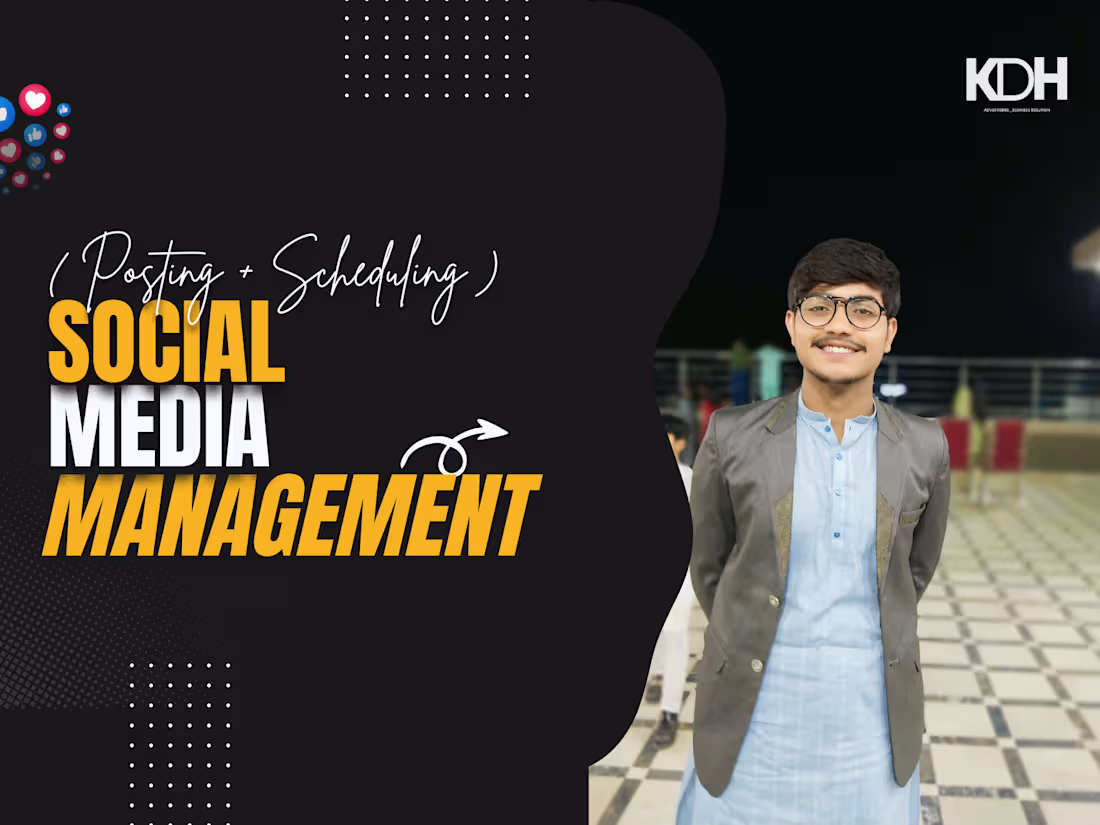 Cover image for Social Media Management: Posts, Reels & Scheduling