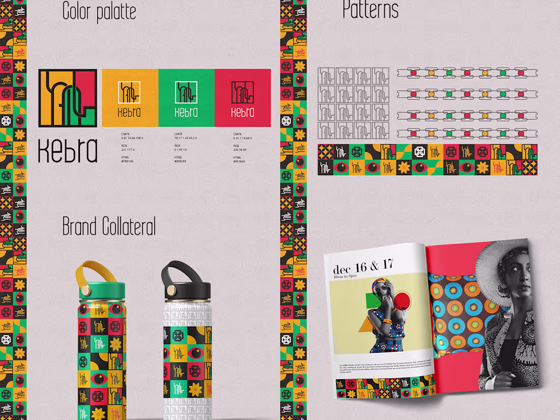 Cover image for Logo Design For Kebra Designs(Clothing Company)