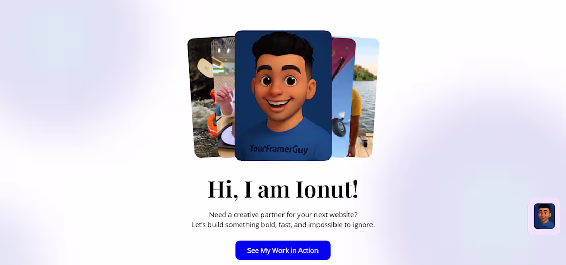 Cover image for My Portofolio Website - https://ionut.framer.website/