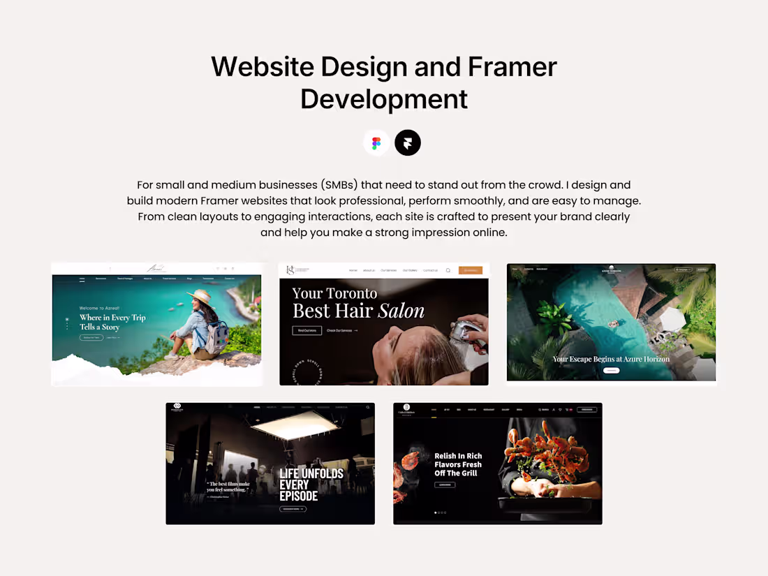 Cover image for Website Design & Development