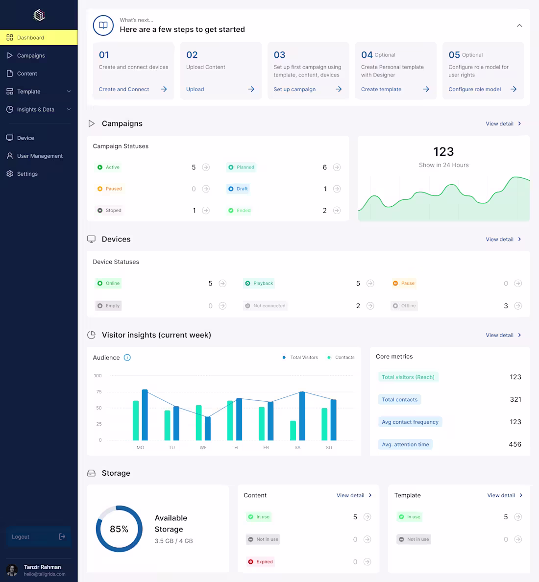 Cover image for CMS Dashboard for Public Ad Displays
