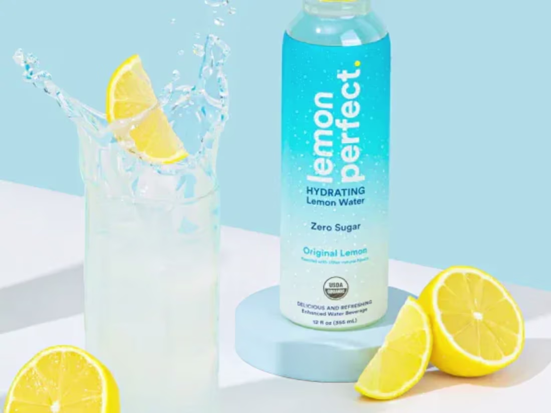 Cover image for Lemon Perfect - Organic. Zero Sugar. 100% DV vitamin C.
