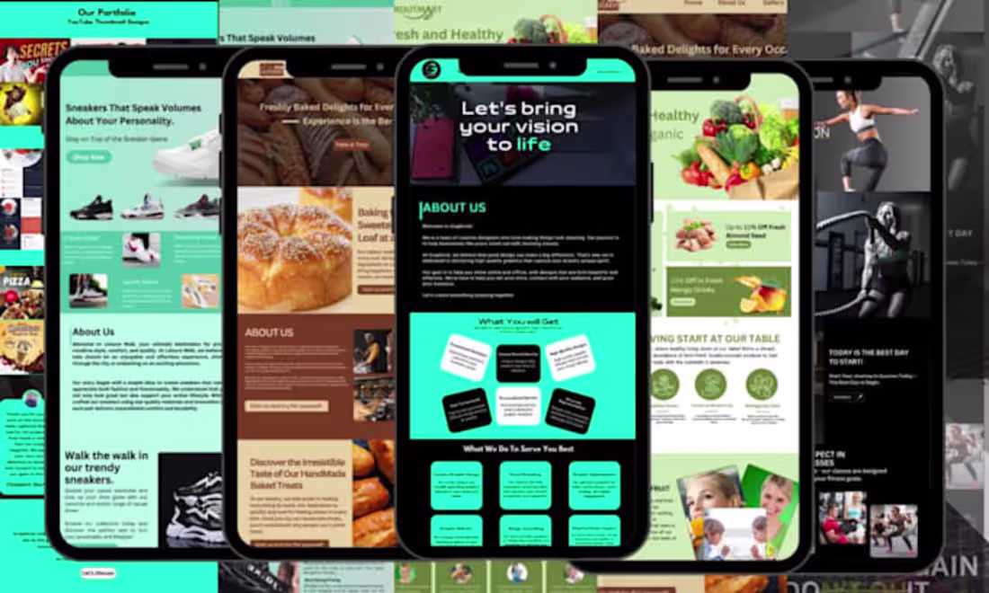 Cover image for I will canva website canva landing page canva portfolio website…