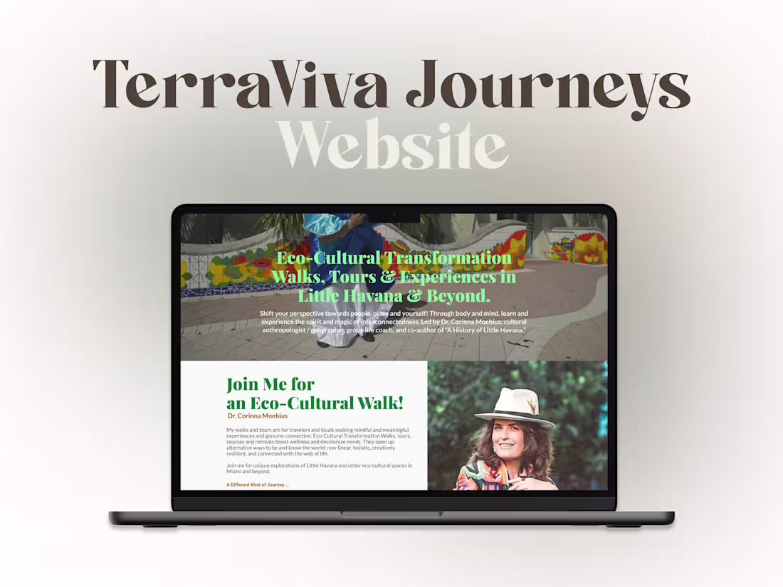 Cover image for TerraViva Journeys | UI Design