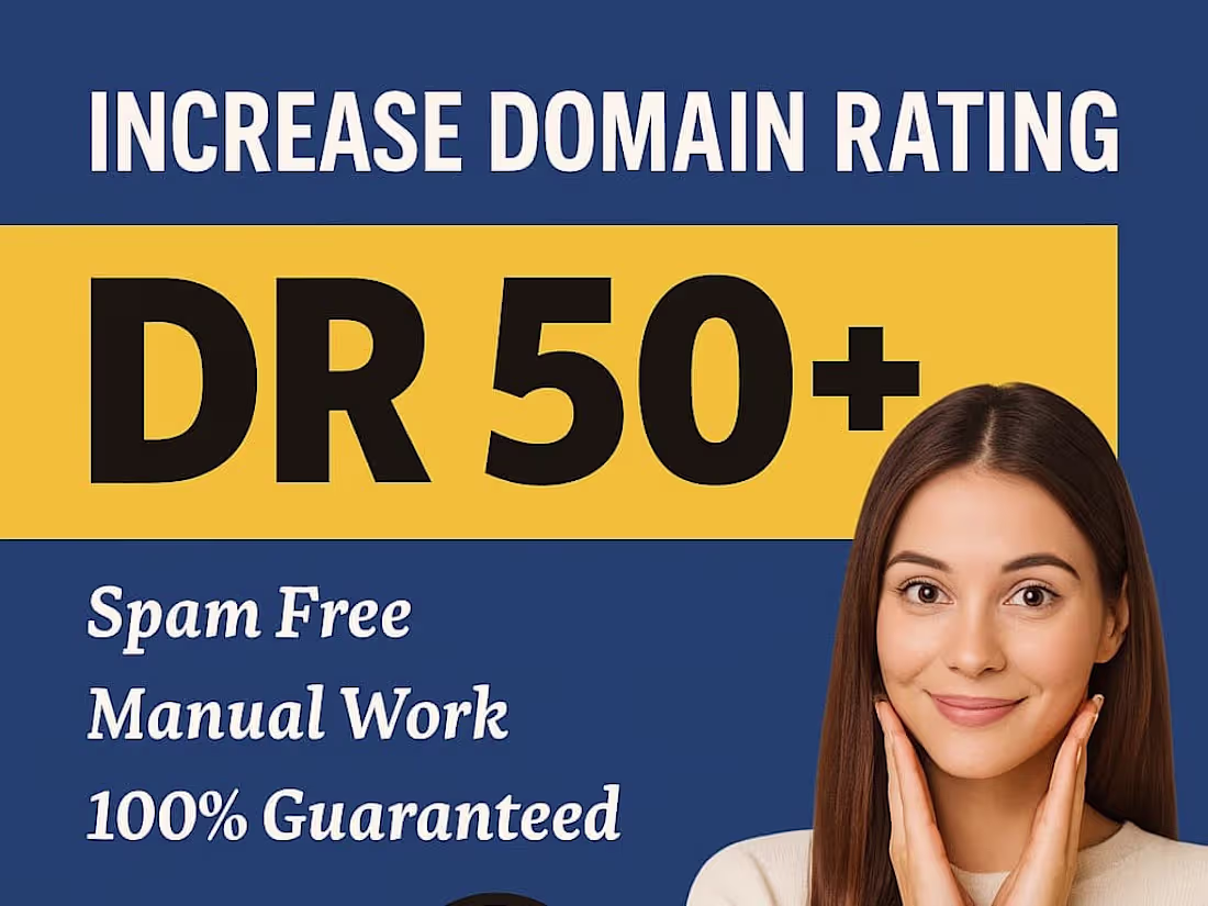 Cover image for Increase Domain Rating to 50 Using White Hat SEO Techniques