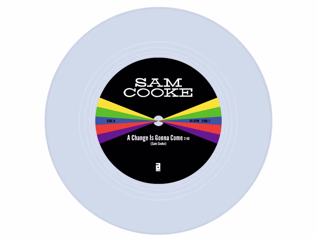 Cover image for "A Change Is Gonna Come" - Sam Cooke (Limited Edition Vinyl)
