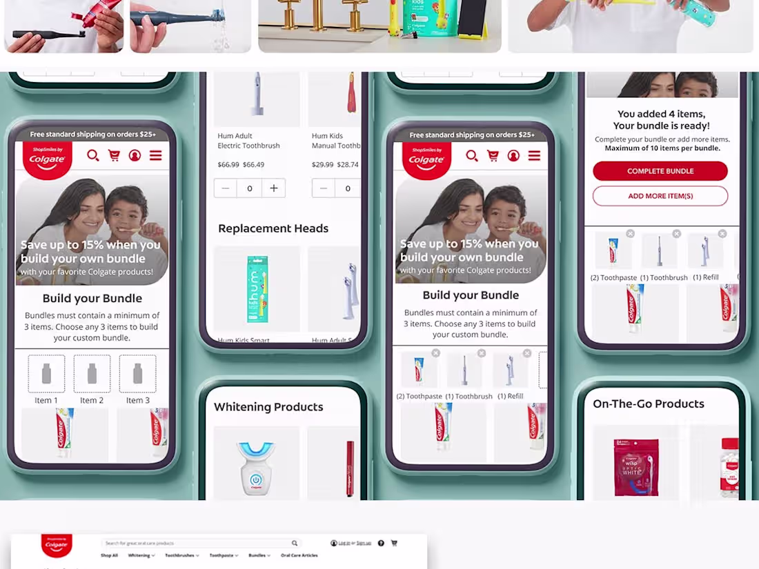 Cover image for Colgate-Palmolive Website Design