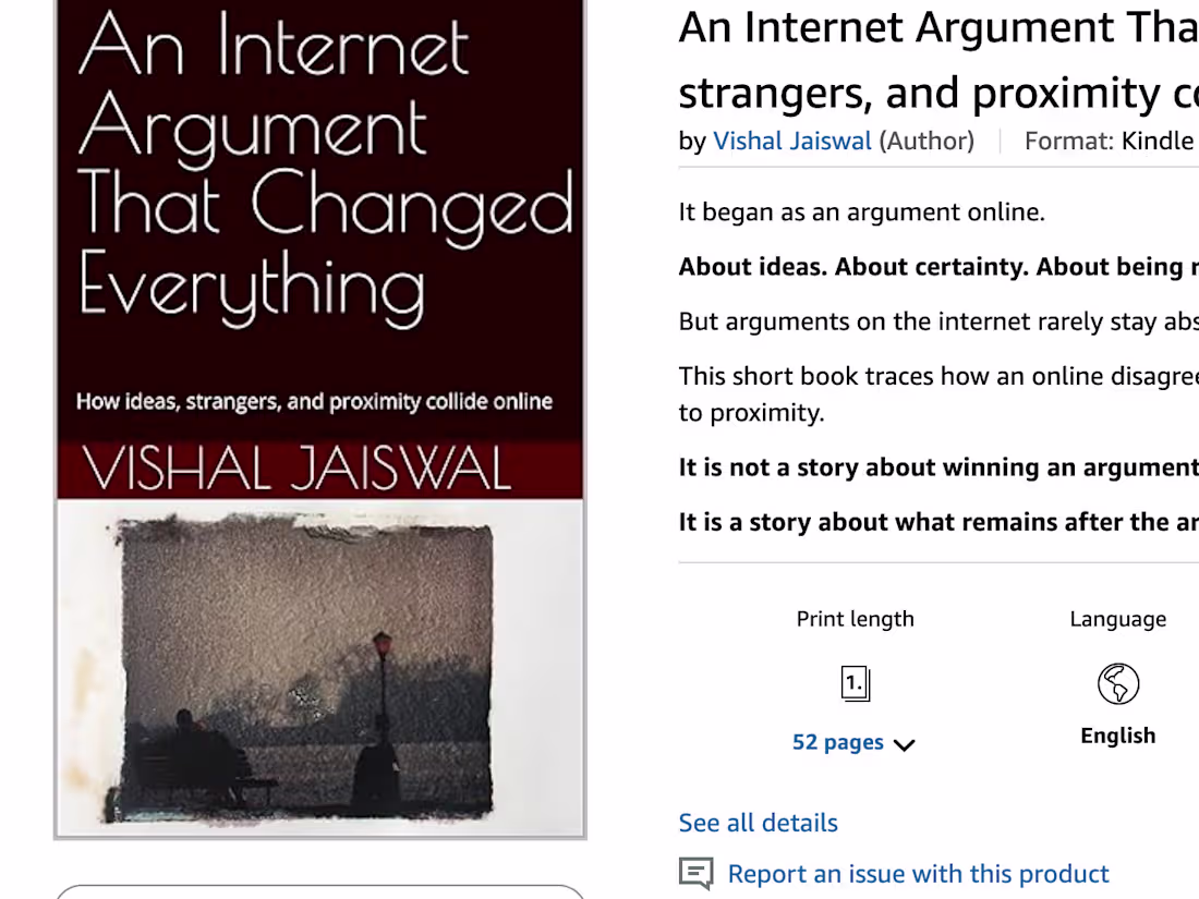 Cover image for A Short Book on Thinking, Writing, and Internet Arguments I ...