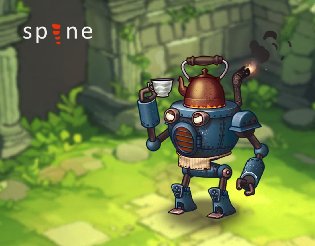 Cover image for Robot | Spine 2D Animation