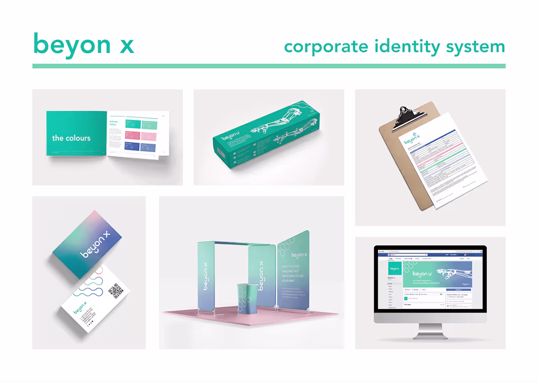 Cover image for beyon x | hypothetical 
bionic research lab