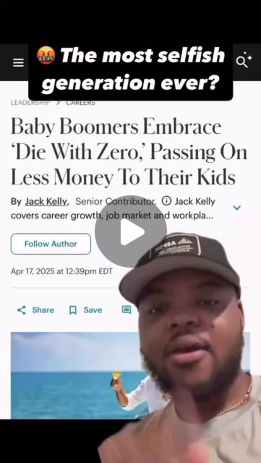 Cover image for Are Baby Boomers the Most Selfish Generation in History? 