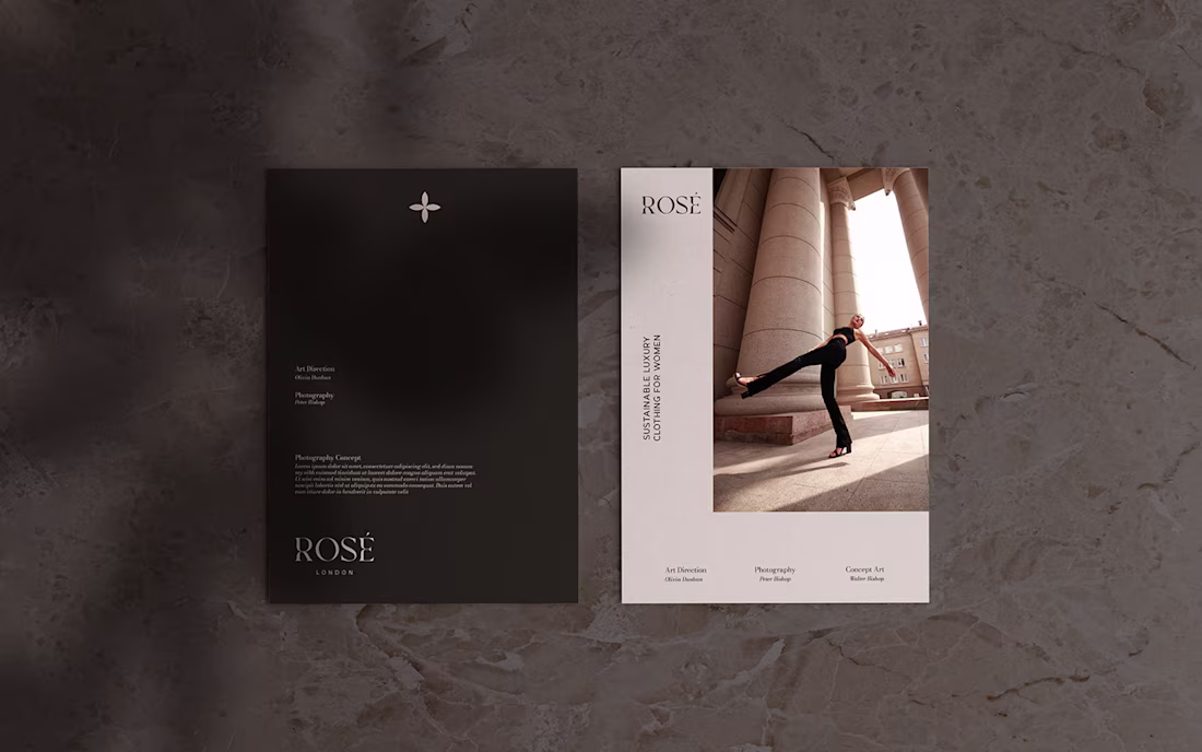 Cover image for Rosé - Sustainable Clothing for Women