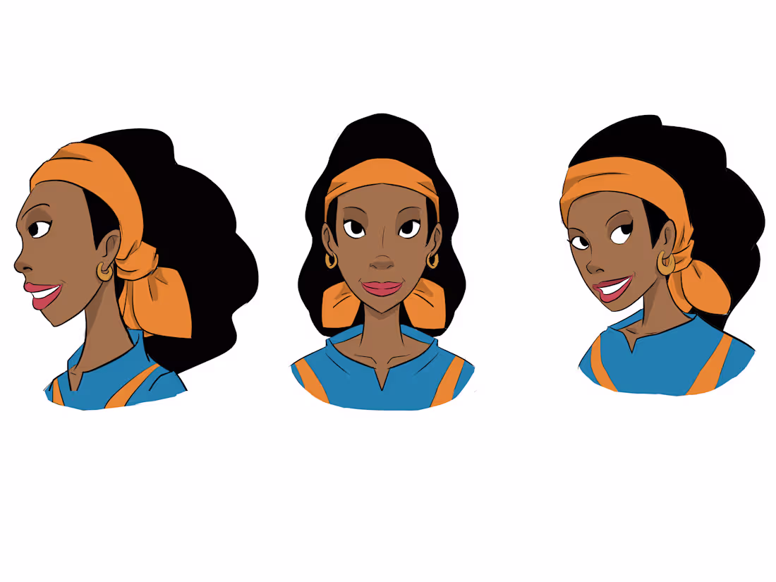 Cover image for Character design illustration.  