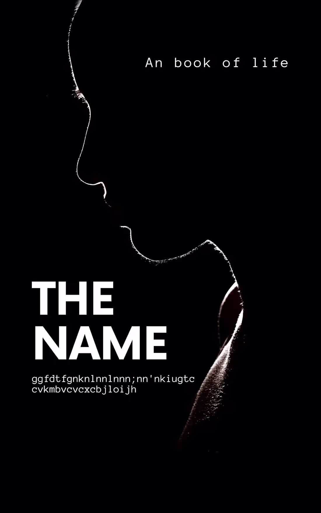 Cover image for Book elegant cover designed