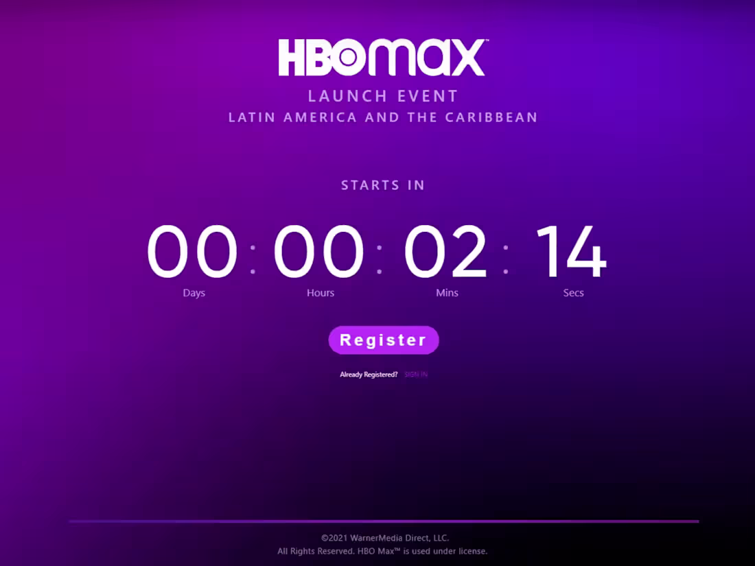 Cover image for Audio Score and Master for HBO Max Latin America Launch Event