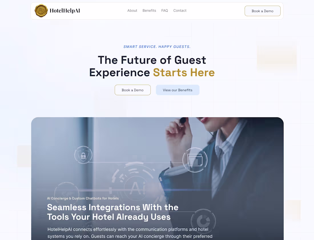 Cover image for HotelHelpAI