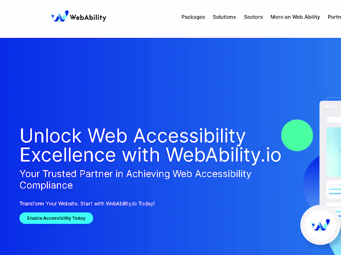 Cover image for Web Ability