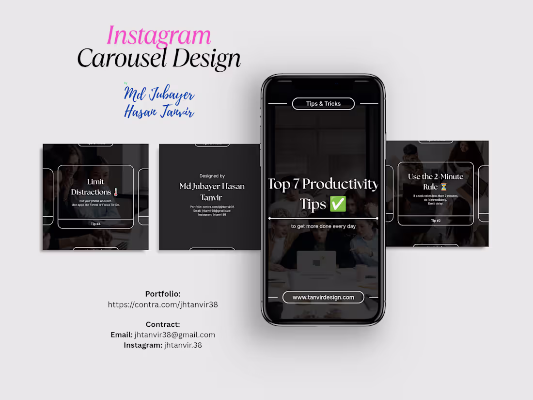 Cover image for Instagram Carousel Design | Canva