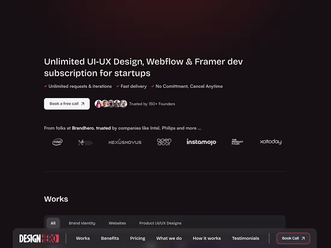 Cover image for Designhero | Unlimited Design Subscription Service