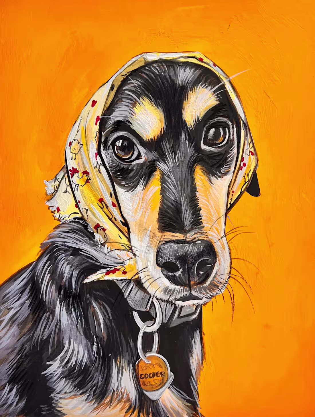 Cover image for Painted Pet Portraits in Gouache