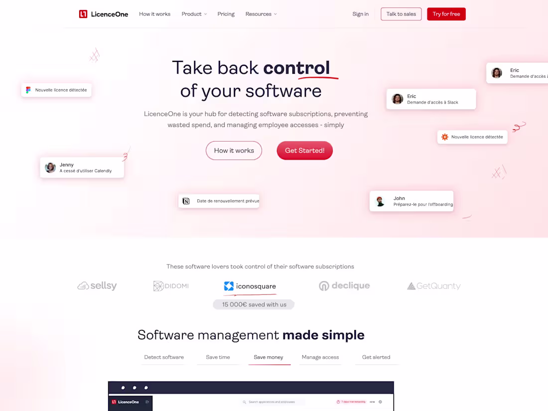 Cover image for Webflow website - LicenceOne