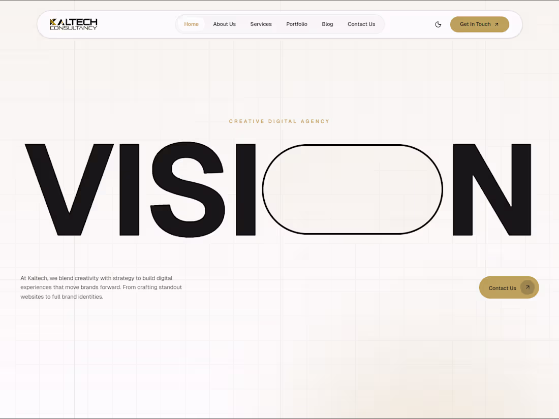 Cover image for Kaltech Consultancy – Digital Agency Platform