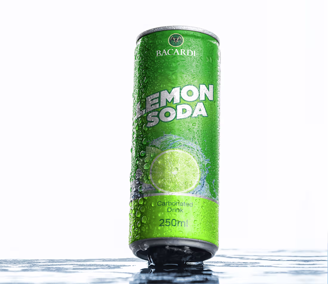 Cover image for Drink can label design :: Behance