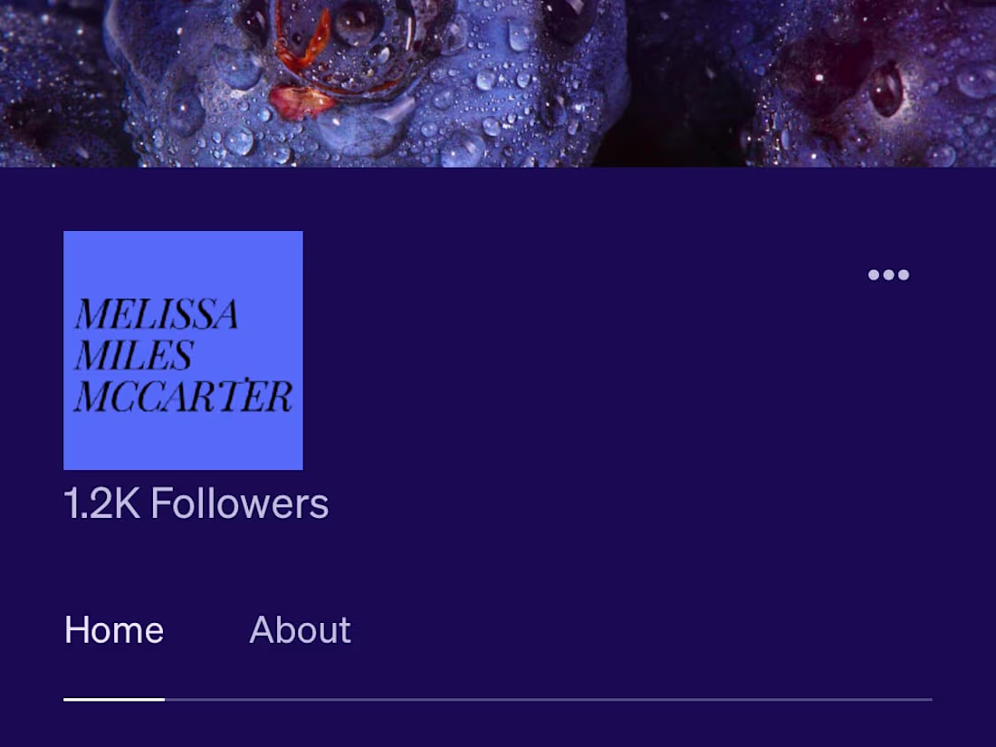 Cover image for Jo Melissa Miles Mccarter on Medium 