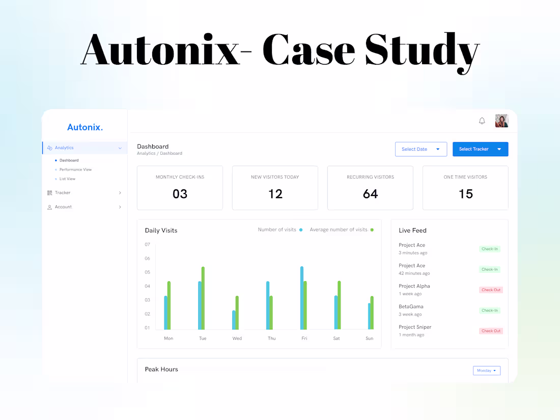 Cover image for Autonix- Case Study