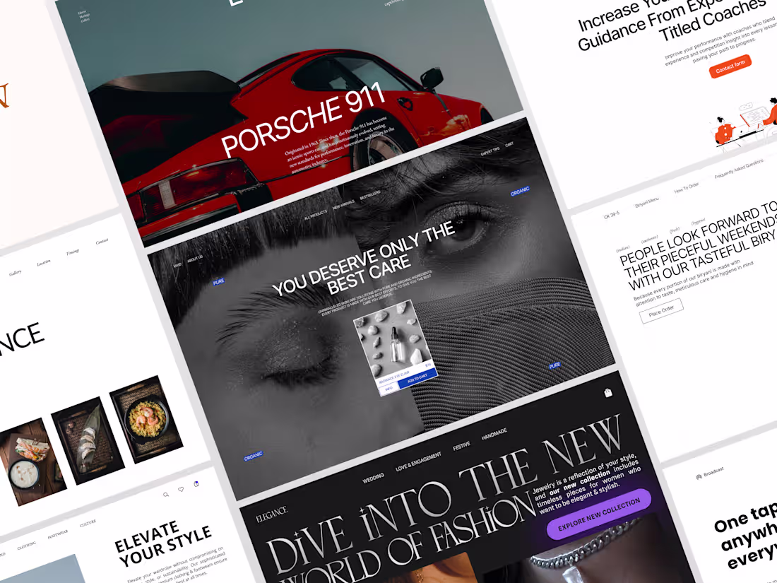 Cover image for Web design collection