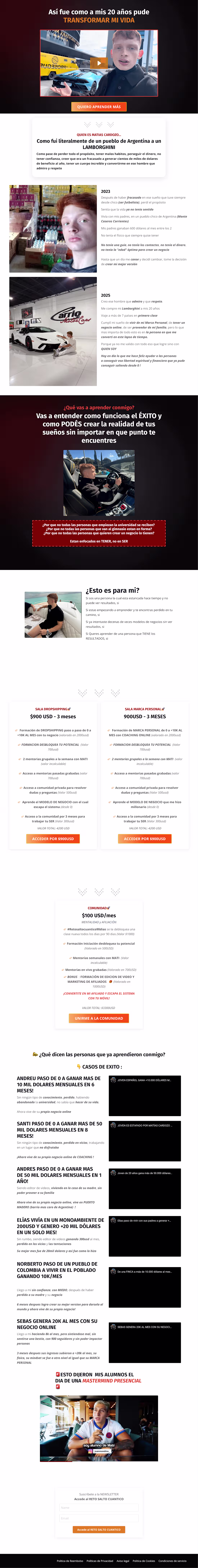 Cover image for Matias Cardozo Project