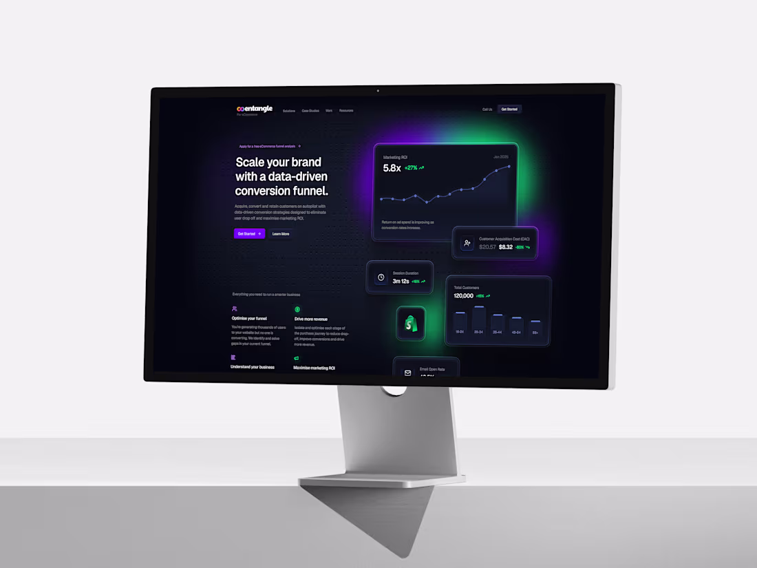 Cover image for Entangle – Website Design