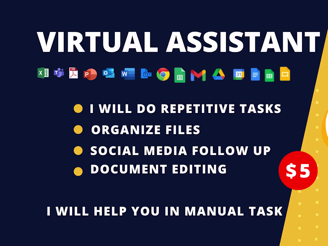 Cover image for Virtual Assistant for your business