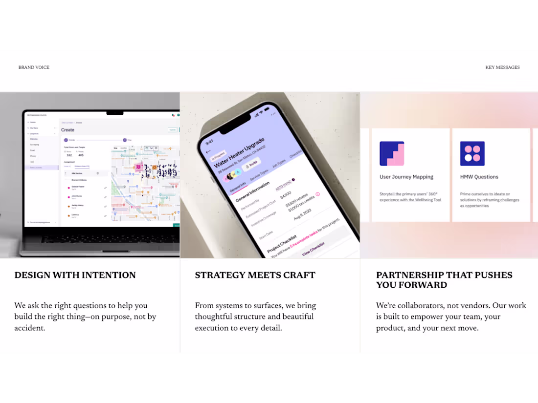 Cover image for Brand voice and website content
