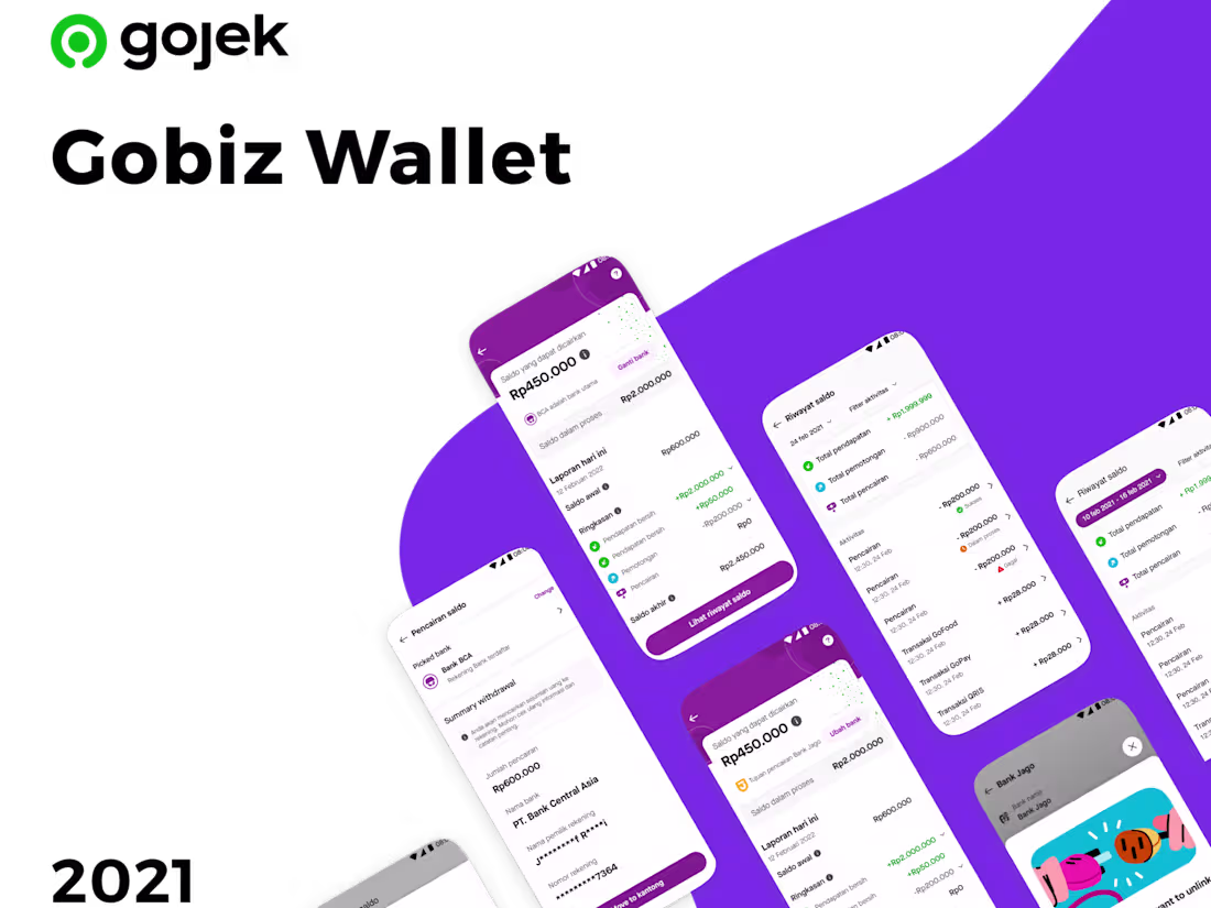 Cover image for Gojek - Gobiz Wallet