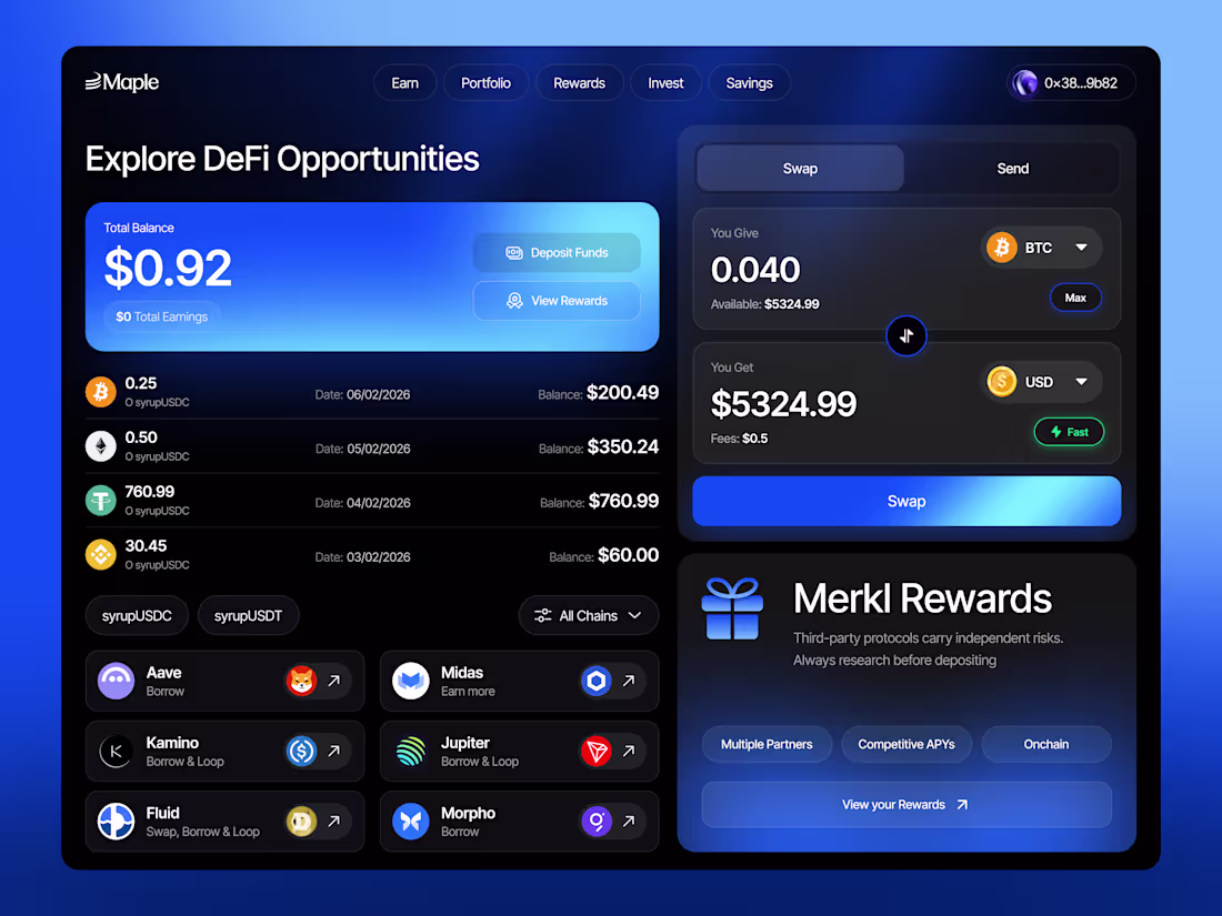 Cover image for Web3 Crypto Dashboard