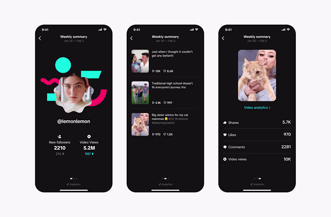 Cover image for TikTok Creator Analytics