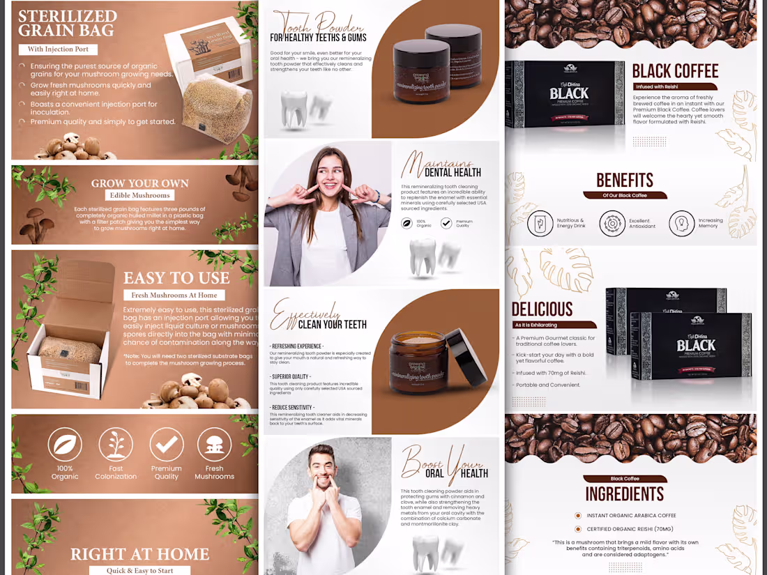 Cover image for Amazon Listing/EBC Design