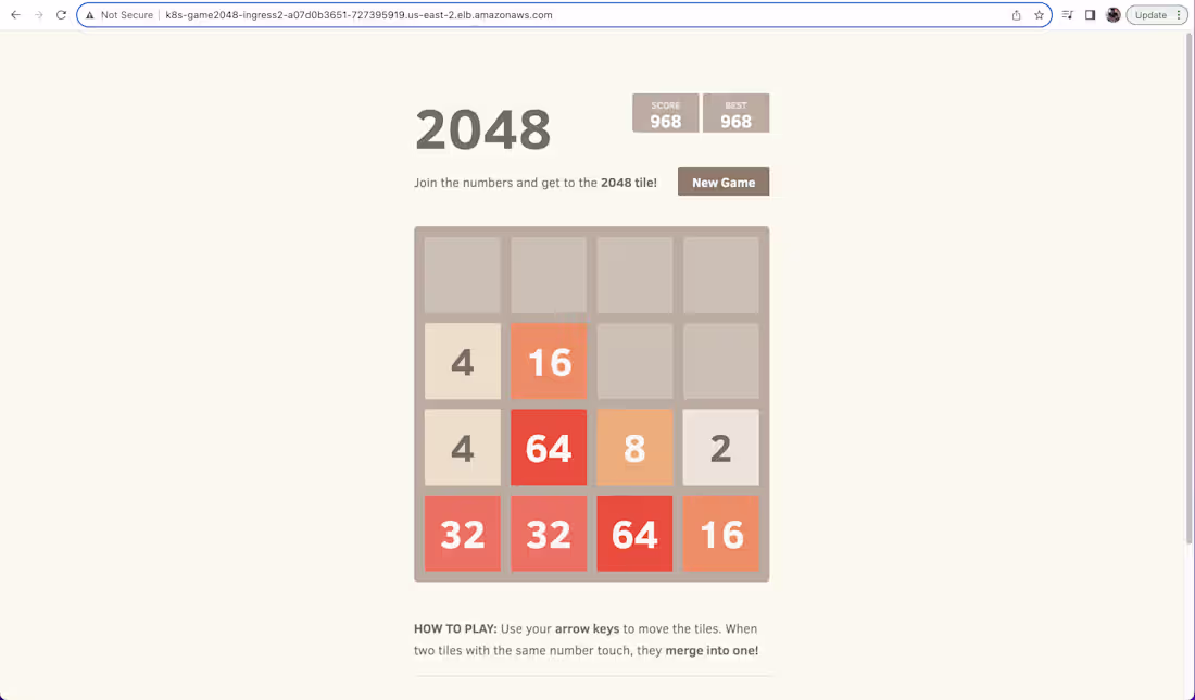Cover image for Deploy Kubernetes Game On EKS