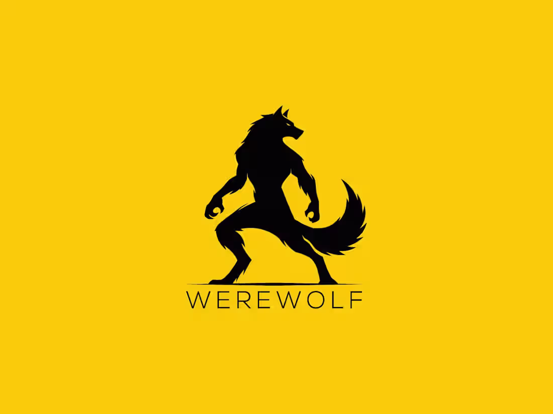 Cover image for Werewolf Vector Logo For Sale!