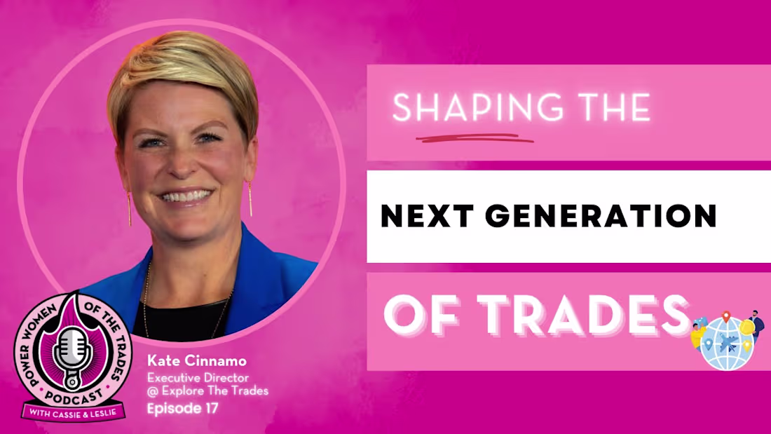 Cover image for Power women of the trades podcast