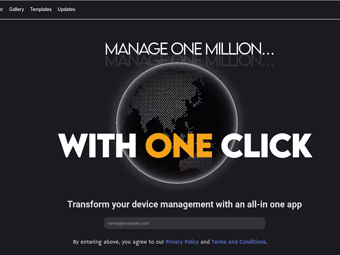 Cover image for Large Online Brand Landing Site